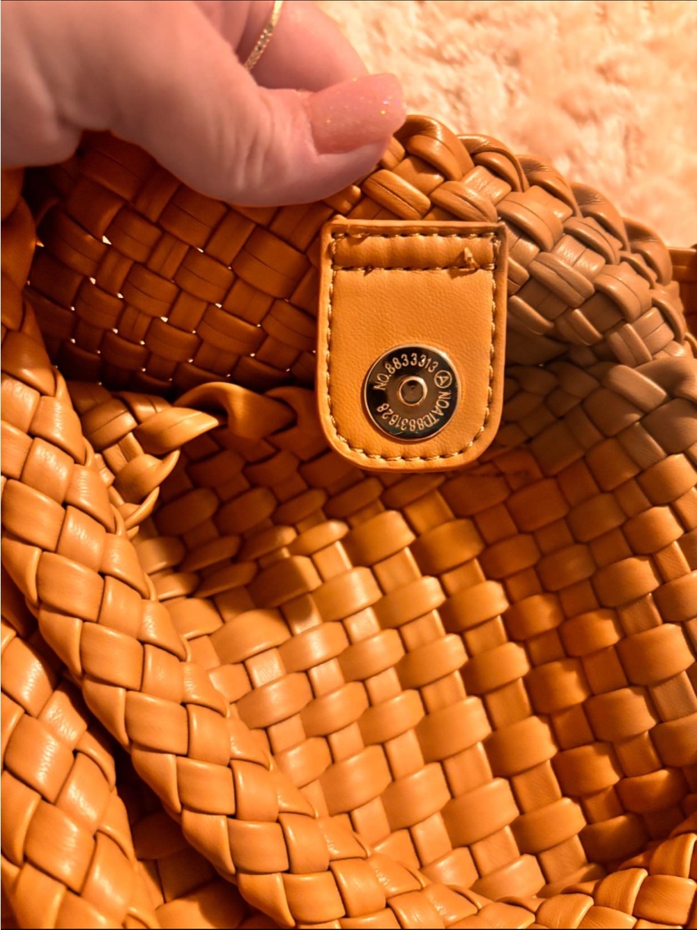 Rachel Zoe Woven bag with clutch - Picture 4 of 7